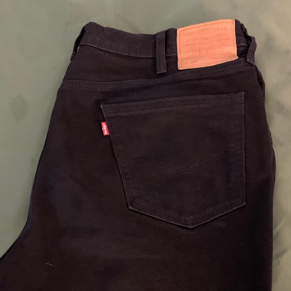 Levi’s Premium 541 Athletic Taper Jeans Black Men 40x32
